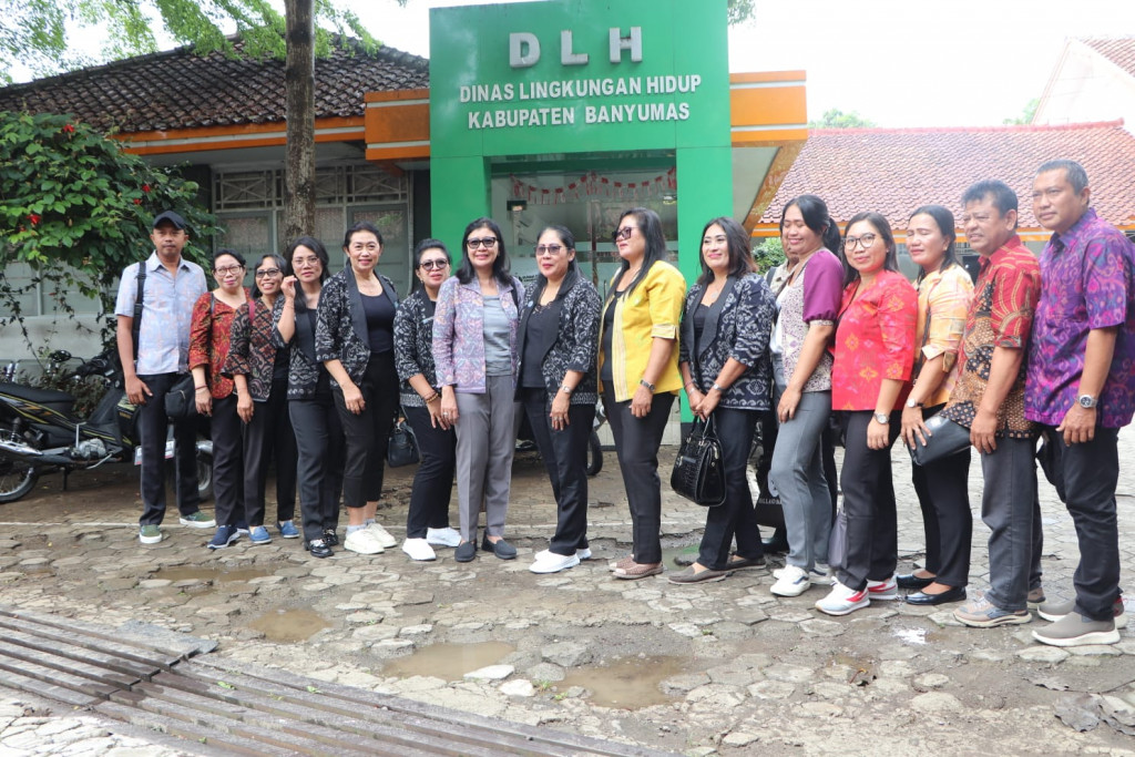 DLHK Badung dan TP. PKK Study Tiru Ke Kabupaten Banyumas, Jateng